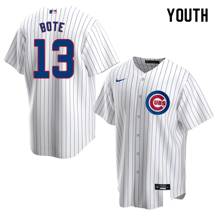 Nike Youth #13 David Bote Chicago Cubs Baseball Jerseys Sale-White